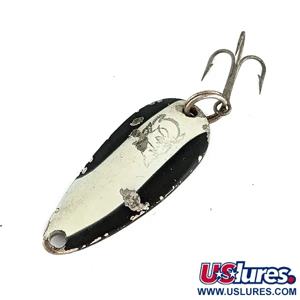 Vintage  Eppinger Dardevle Midget, 3/16oz Black Devle fishing spoon #17198