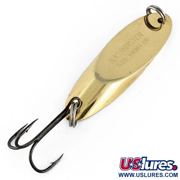 Vintage  Acme Kastmaster, 3/4oz Gold fishing spoon #17258