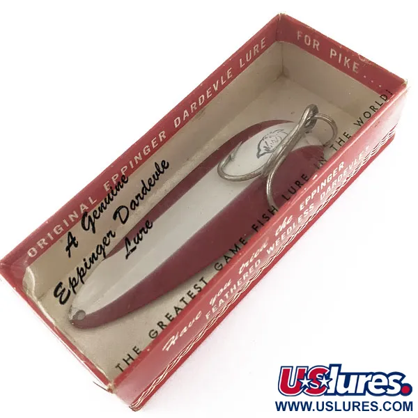  Eppinger Dardevle, 1oz Red Devle fishing spoon #17311