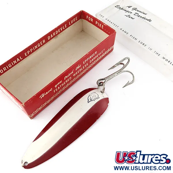  Eppinger Dardevle, 1oz Red Devle fishing spoon #17311