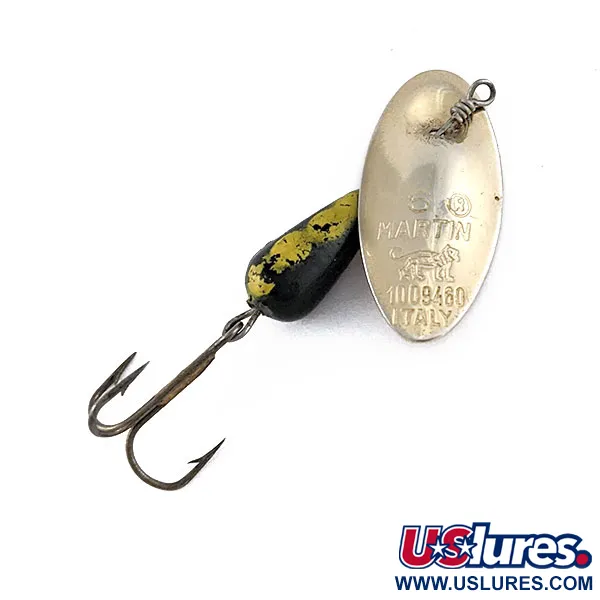 Vintage   Panther Martin 6, 3/16oz Gold spinning lure #17330