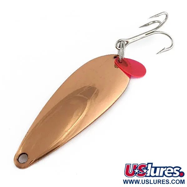 Vintage   Johnson Sprite, 1/3oz Copper fishing spoon #17335