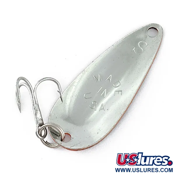 Vintage   Worth Chippewa Steel Spoon, 3/16oz  fishing spoon #17336