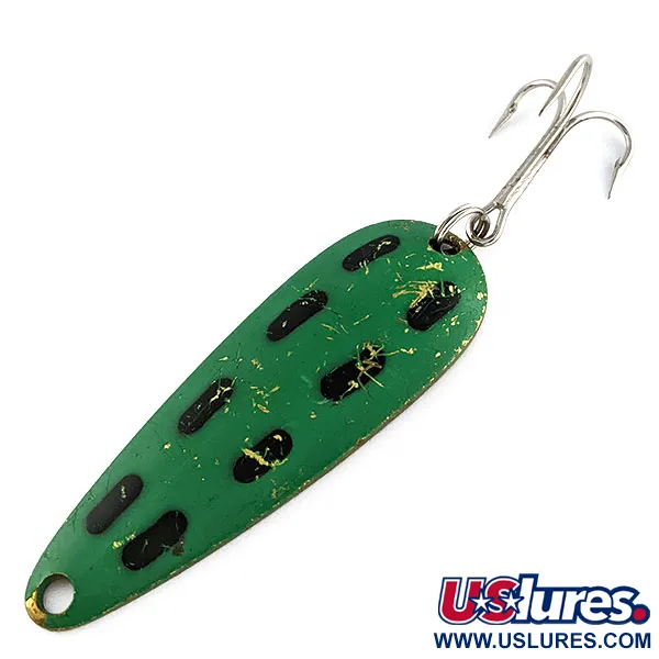 Vintage    Len Thompson #2, 1oz Frog fishing spoon #17346