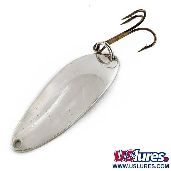 Vintage  Eppinger Dardevle Devle-Dog 5300, 1/3oz Nickel fishing spoon #17388