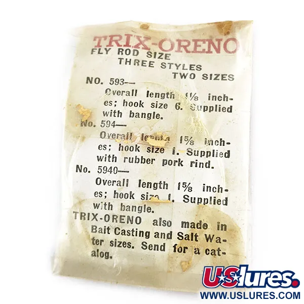  South Bend Trix-Oreno, 1/16oz  fishing spoon #17393