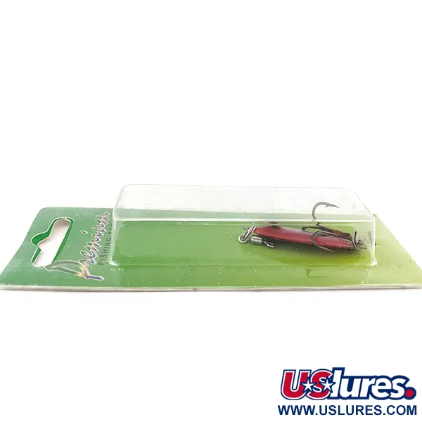   Wahoo Key Largo Swim'n Fin, 3/16oz red hologram fishing spoon #20199