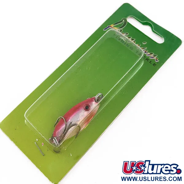   Wahoo Key Largo Swim'n Fin, 3/16oz red hologram fishing spoon #20199