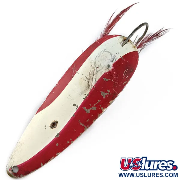 Vintage  Eppinger Dardevle Feathered Weedless, 1oz  fishing spoon #17397