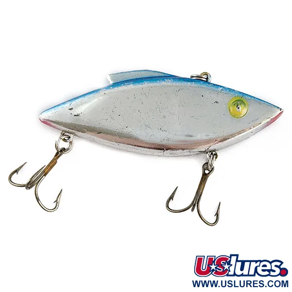 Vintage   Bill Lewis Rat-L-Trap, 1/2oz Chrome Blue Back fishing lure #17398