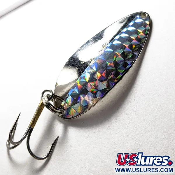 Vintage  Seneca Little Cleo (Hula Girl), 1/2oz Nickel fishing spoon #17404