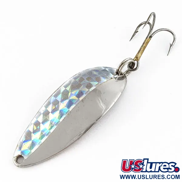 Vintage  Seneca Little Cleo (Hula Girl), 1/2oz Nickel fishing spoon #17404