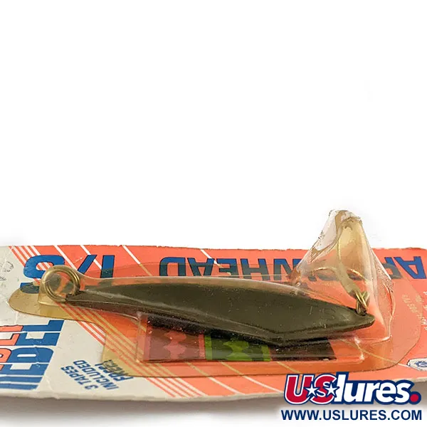   Rebel Arrowhead, 3/5oz Black fishing spoon #17547