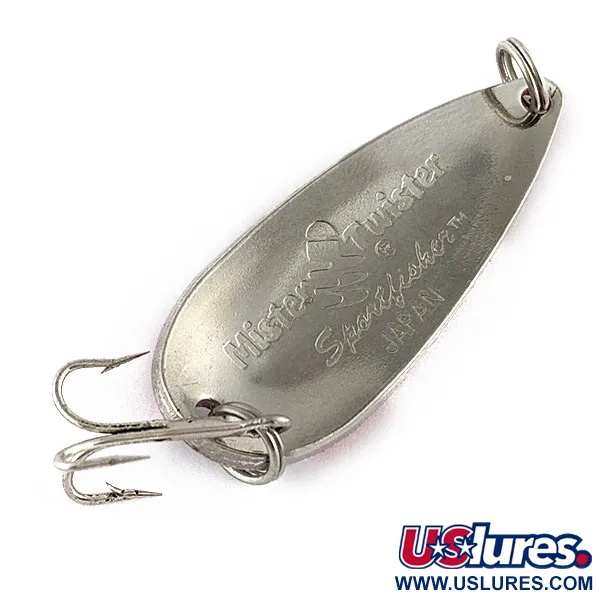 Vintage   Mister Twister Shelby Sportfisher, 2/5oz Red/white/silver fishing spoon #17607