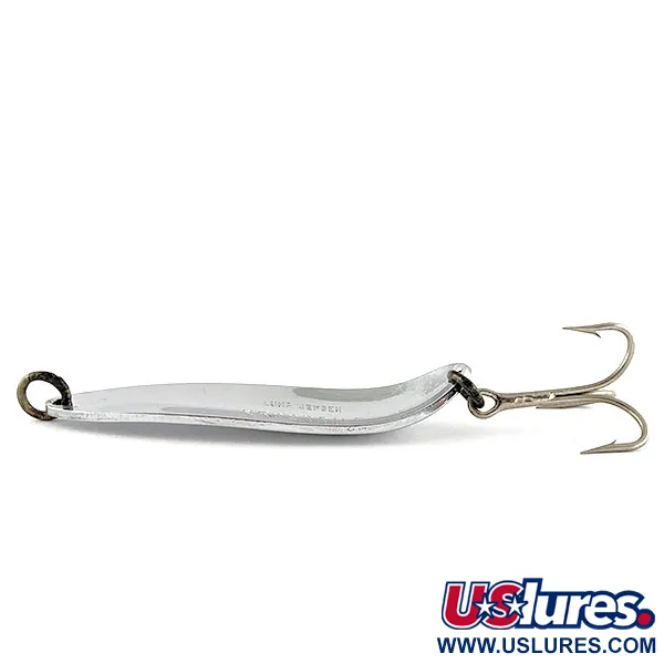 Vintage  Luhr Jensen Krocodile #5, 1oz Nickel fishing spoon #17615
