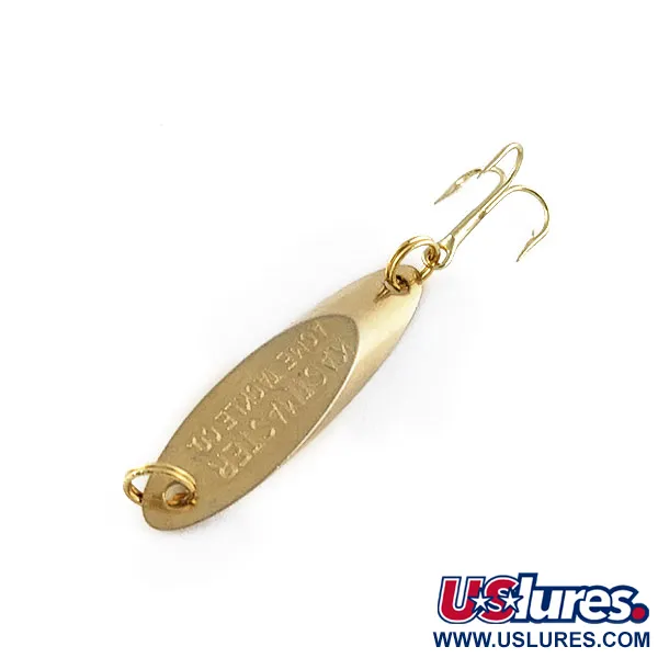 Vintage  Acme Kastmaster, 1/8oz Gold fishing spoon #17618