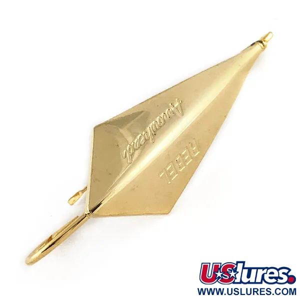 Vintage   Rebel Arrowhead, 2/5oz Gold fishing spoon #17619