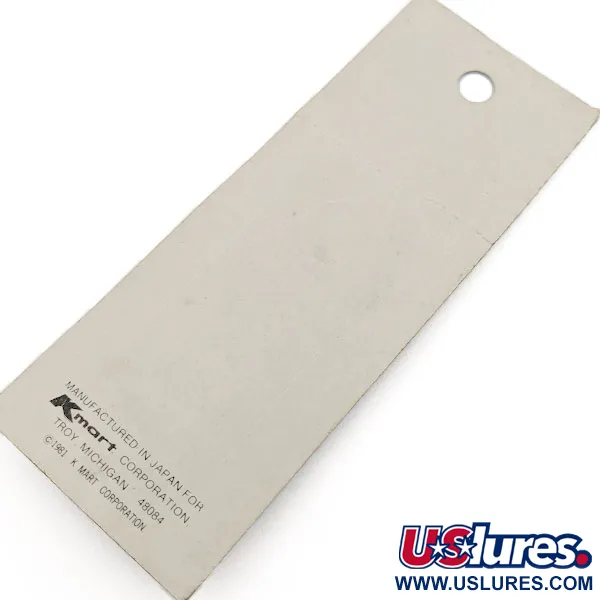  Kmart Sportfisher Sonic Spoon, 3/16oz Red UV fishing spoon #17642