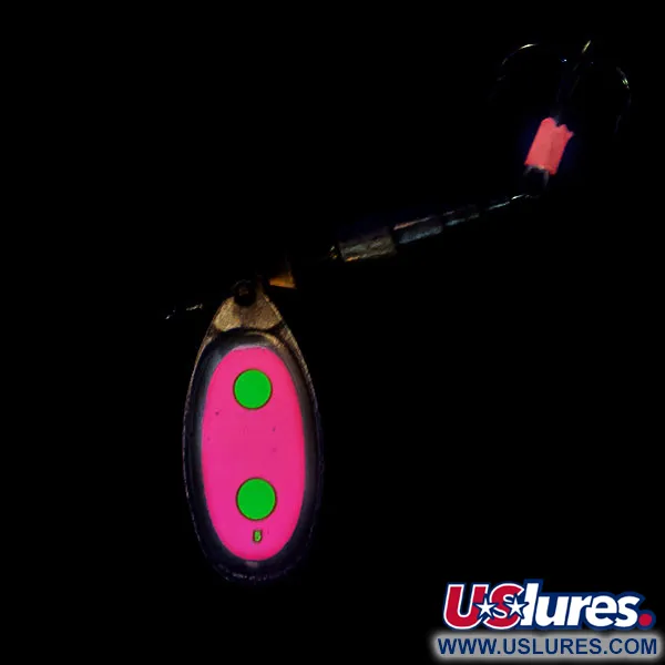 Vintage   Mepps See Best rare, 3/5oz Silver/pink spinning lure #17684