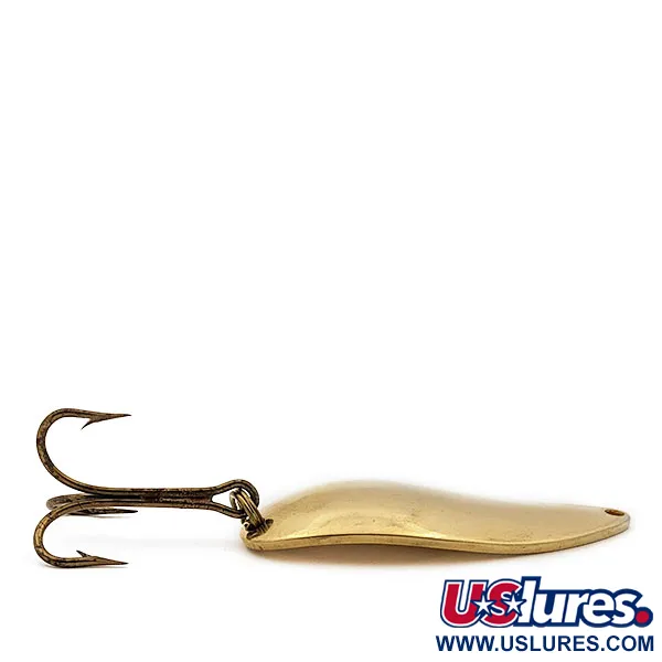 Vintage  Seneca Little Cleo (Hula Girl), 3/4oz Gold fishing spoon #17685