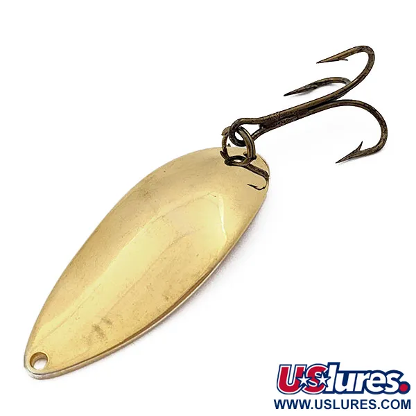 Vintage  Seneca Little Cleo (Hula Girl), 3/4oz Gold fishing spoon #17685