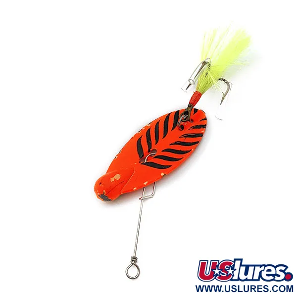 Vintage  Mann's Bait  Mann's Dancer, 1/2oz Red/black/yellow fishing #17691