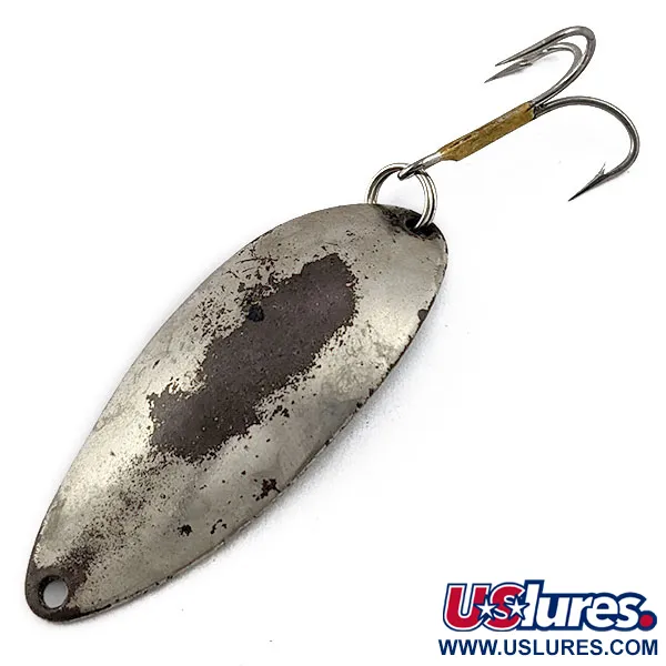 Vintage  Seneca Little Cleo (Hula Girl), 1/2oz Nickel / copper fishing spoon #17742