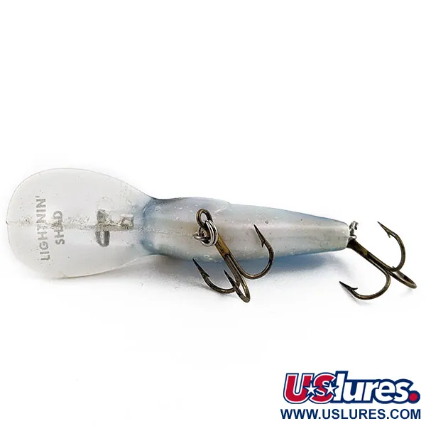 Vintage   Storm Lightning Shad (Pre Rapala), 1/3oz Blue fishing lure #17746