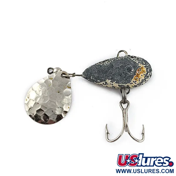 Vintage  Luhr Jensen Little George Tail Spinner, 3/4oz Nickel fishing #17774
