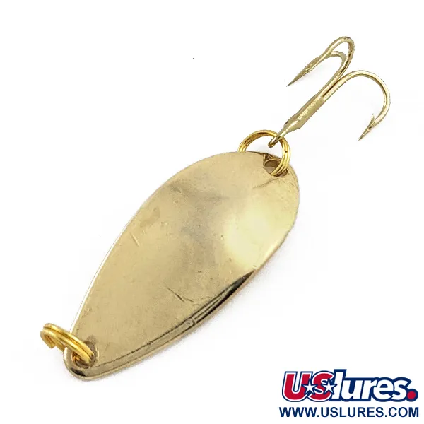 Vintage   Acme Little Cleo, 1/8oz Gold fishing spoon #17809
