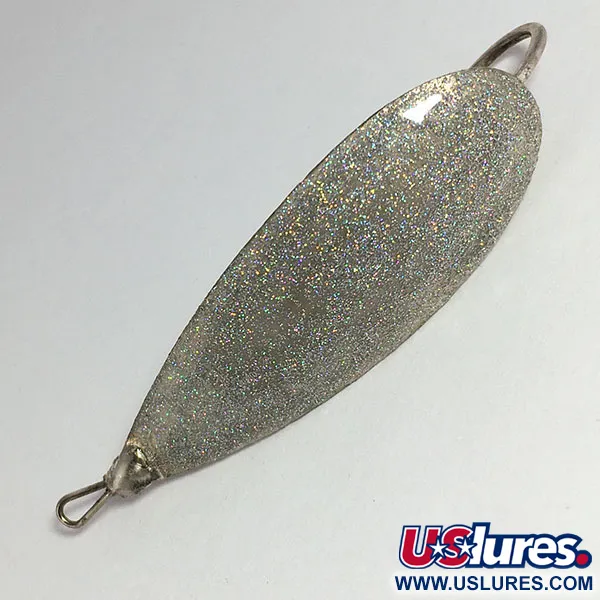 Vintage   Johnson Silver Minnow, 1/2oz Silver fishing spoon #17832