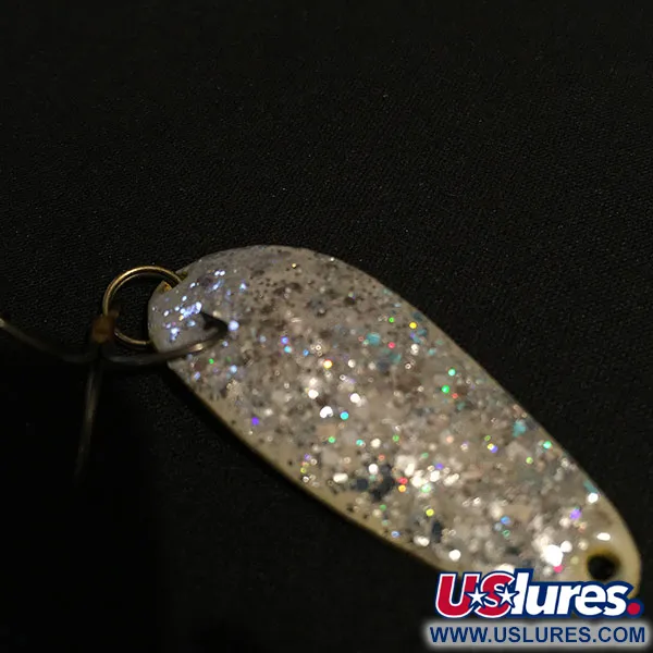 Vintage  Eppinger Dardevle Devle-Dog 5300, 1/3oz White/Silver/Gold fishing spoon #17844