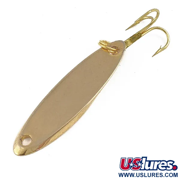 Vintage  Acme Kastmaster, 1/8oz Gold fishing spoon #17851