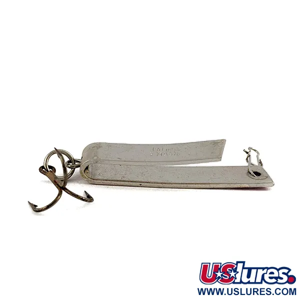 Vintage  South Bend Super-Duper 503, 1/8oz Nickel/Red fishing spoon #17855