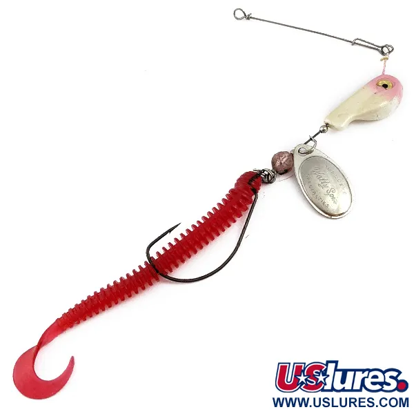 Vintage  Walleye Specialties Walley Wally spin, 3/4oz Nickel fishing #17858