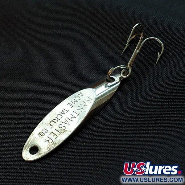 Vintage  Acme Kastmaster, 1/8oz Nickel fishing spoon #17859