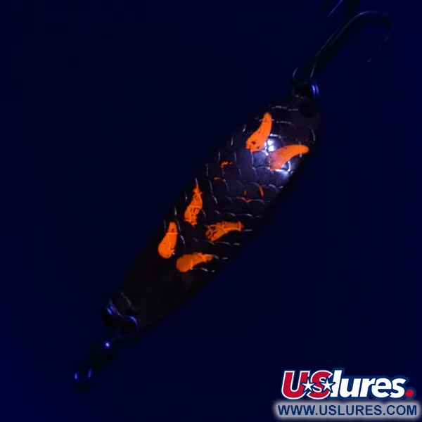 Vintage  Luhr Jensen Krocodile #3, 1/3oz Copper fishing spoon #17875