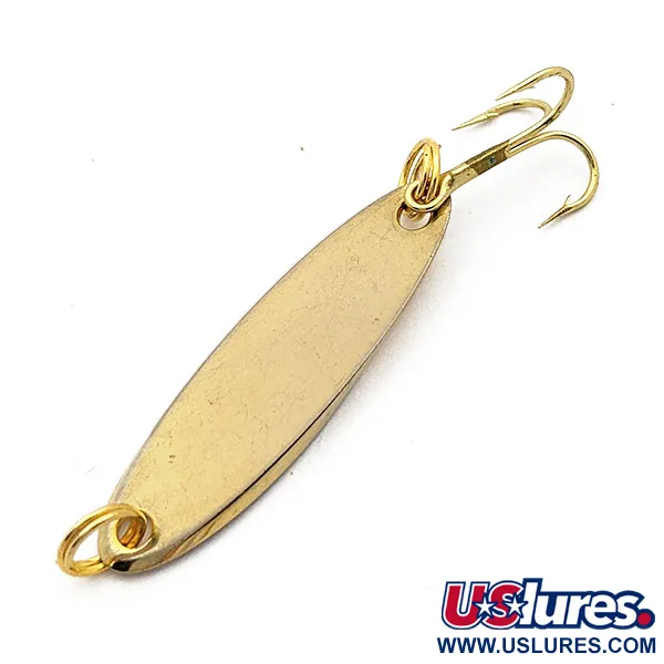Vintage  Acme Kastmaster, 1/8oz Gold fishing spoon #17892