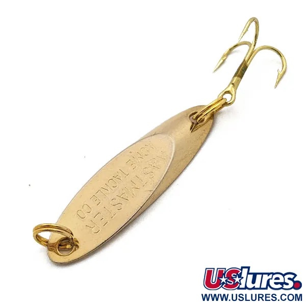 Vintage  Acme Kastmaster, 1/8oz Gold fishing spoon #17892