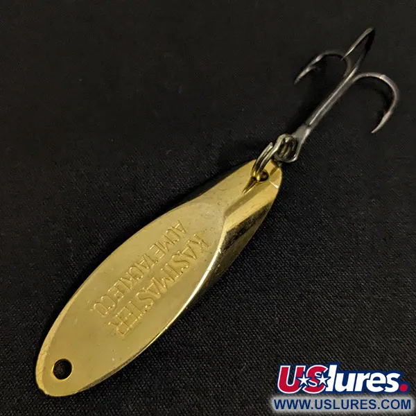 Vintage  Acme Kastmaster, 1/2oz Gold fishing spoon #17949