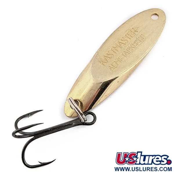 Vintage  Acme Kastmaster, 1/2oz Gold fishing spoon #17949