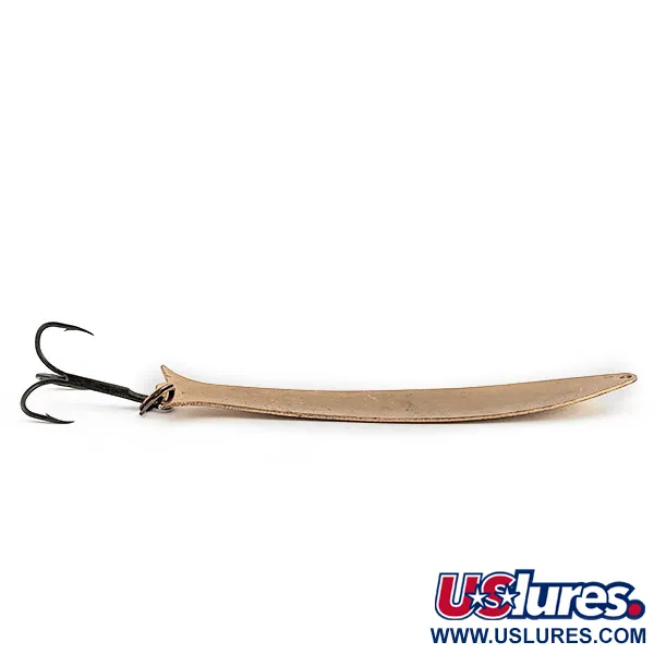 Vintage   Acme Flash-King Wobbler, 1/3oz Copper fishing spoon #17957