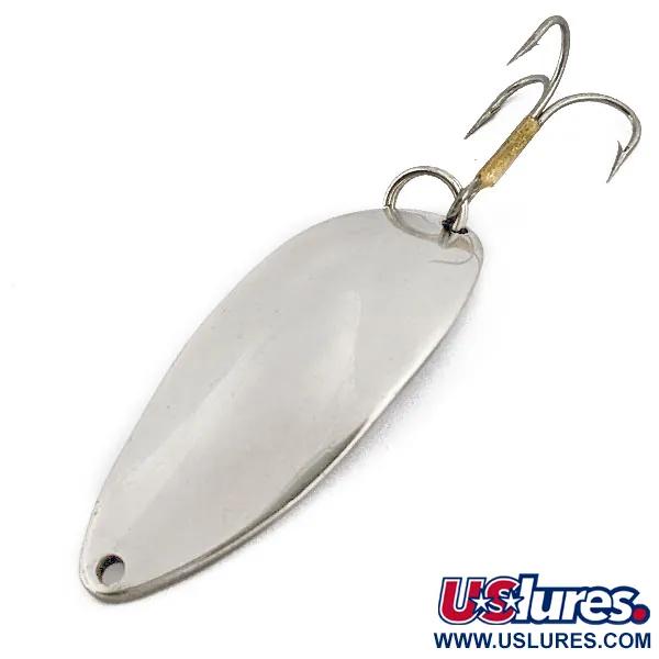 Vintage  Seneca Little Cleo (Hula Girl), 1/2oz Nickel fishing spoon #17970