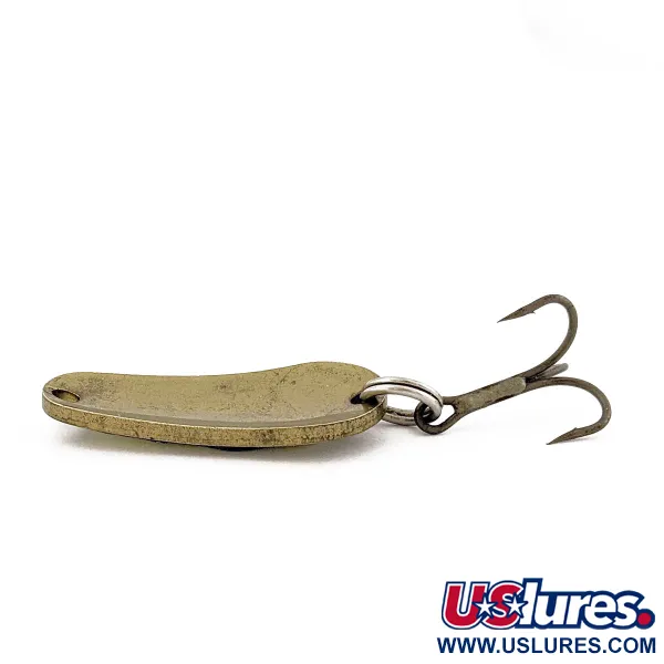 Vintage   Grassl's Double OO wobbler, 1/3oz Brass fishing spoon #17990