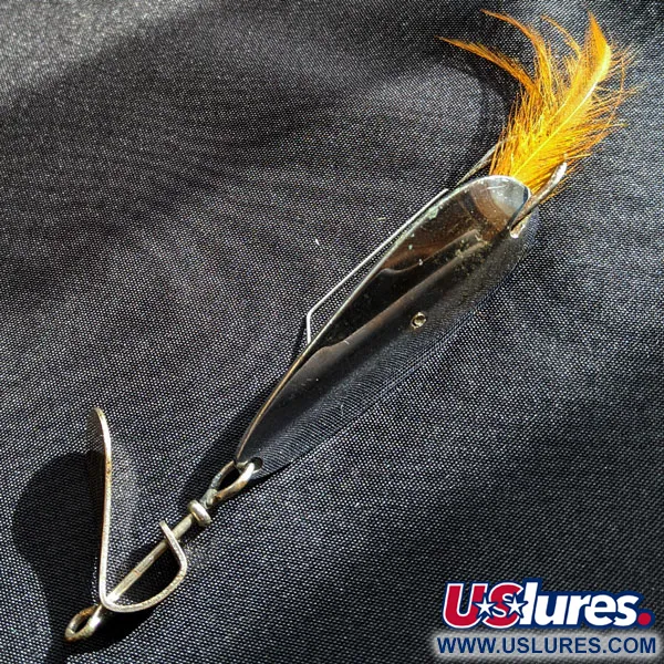 Vintage  Tony Accetta Tony Acetta Spin Doger, 1/2oz Nickel fishing spoon #17996