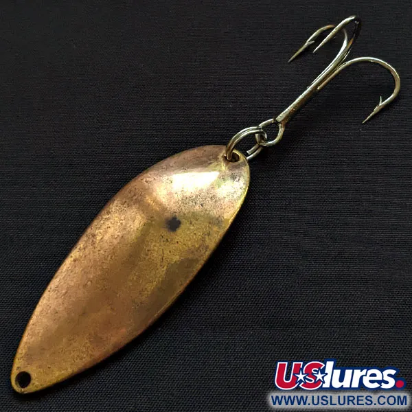Vintage  Seneca Little Cleo (Hula Girl), 3/4oz Copper fishing spoon #18016