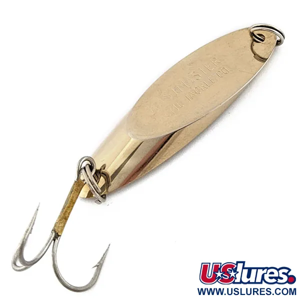 Vintage  Acme Kastmaster, 1/2oz Gold fishing spoon #18023
