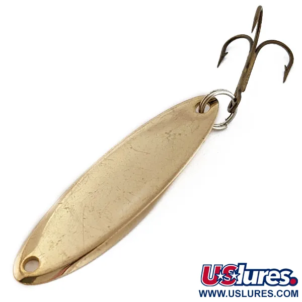 Vintage  Acme Kastmaster, 3/8oz Gold fishing spoon #18024