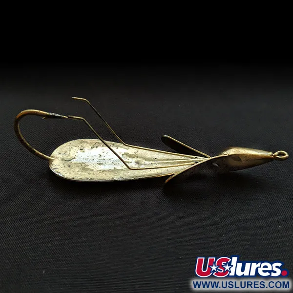 Vintage   Panther Martin Weed Wing, 2/5oz Gold fishing spoon #18026