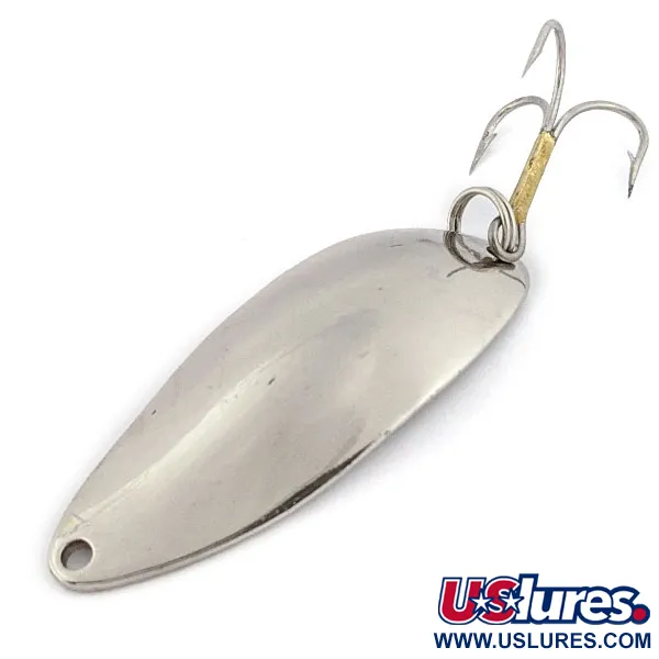 Vintage  Seneca Little Cleo (Hula Girl), 1/2oz nickel fishing spoon #18033